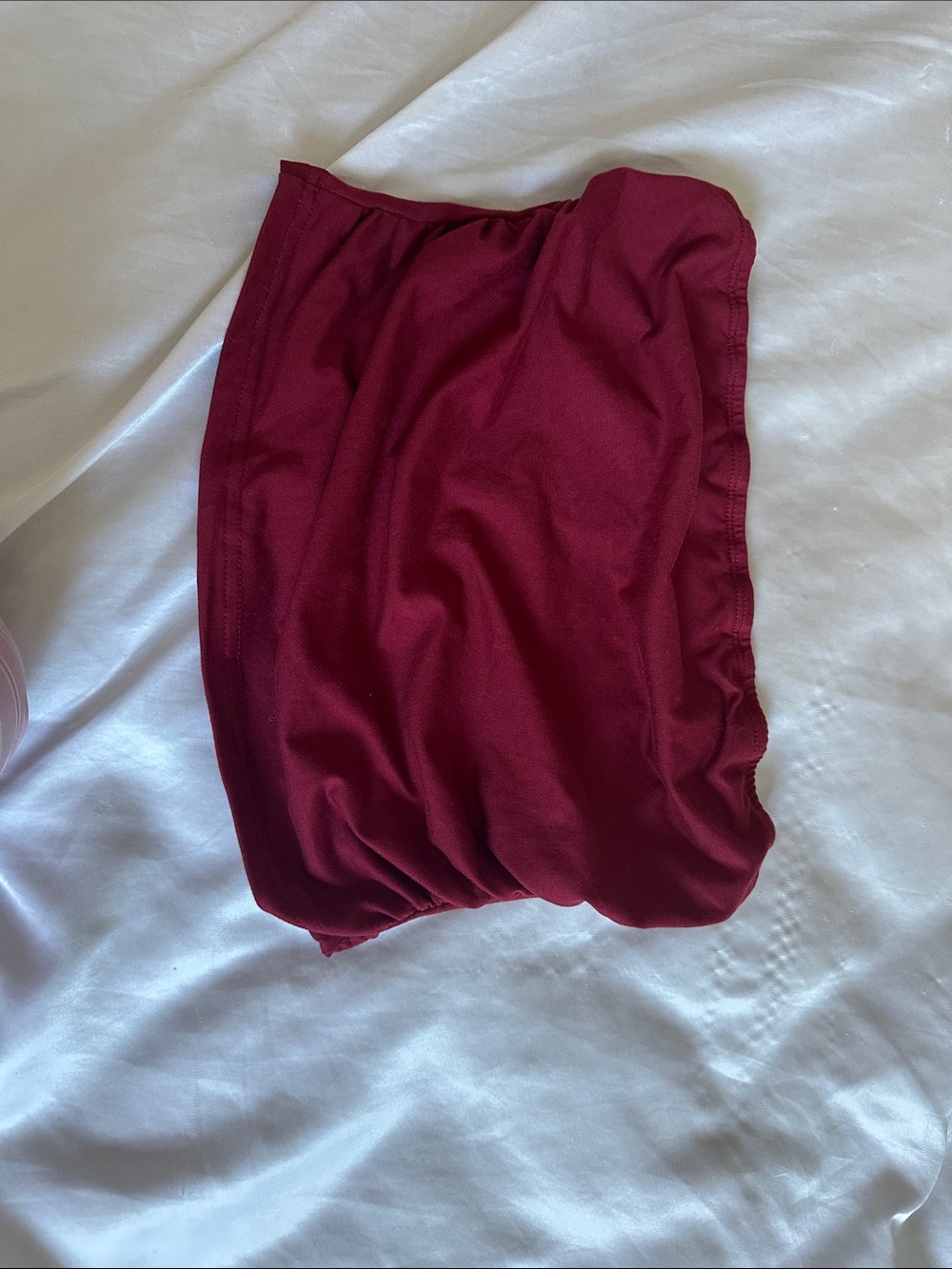 Garage Women's Maroon Tube Tank Top